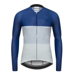 New Spring And Autumn Men's Moisture Absorption Sweat Long Sleeve Cycling Clothing (Option: Style 02-M)