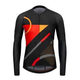 New Spring And Autumn Men's Moisture Absorption Sweat Long Sleeve Cycling Clothing (Option: Style 06-M)