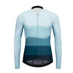 New Spring And Autumn Men's Moisture Absorption Sweat Long Sleeve Cycling Clothing (Option: Style 01-XL)