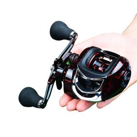 Metal wire cup fishing reel (Option: Red-Left hand type)