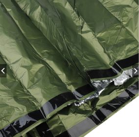 Thermal Insulation Emergency Sleeping Bag Orange Outdoor First-aid (Option: Camouflage-213X90CM)