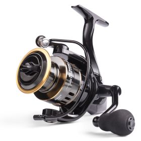 Full metal fishing reel (Option: Black-HE 3000)