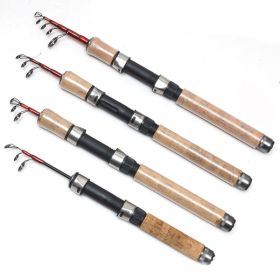 Rice bakelite super hard ice fishing rod (Option: 1.3m)