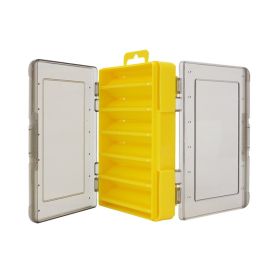 Double-sided wooden shrimp box (Option: Yellow HS 1018)