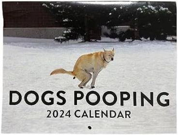 Dog Poop Calendar New Year (Option: Snow Dog)