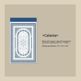 Baroque Window Series Collage Border Journal Stickers (Option: Catania)