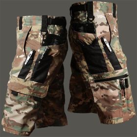 Fashion Outdoor Overalls Men's Camouflage (Option: CP Camouflage-S)