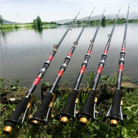 Super Hard Telescopic Rod Carbon Fiber For Sea Fishing (Option: 2.4m)