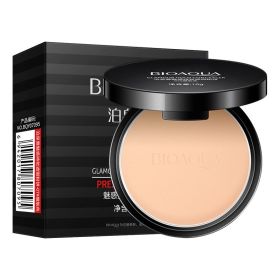 Powder Moisturizing Finishing Shading Isolation Make-up Primer Cosmetics (Option: 07 Light Beige)