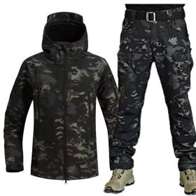 Same Outdoor Clothes Special Forces Camouflage Training Clothes (Option: B Camouflage-S)