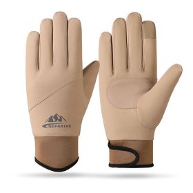 Cycling Sports Gloves For Men And Women (Option: Camel-Free Size)