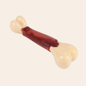 Pet Molar Toy Beef Flavor Simulation Bone (Option: L)