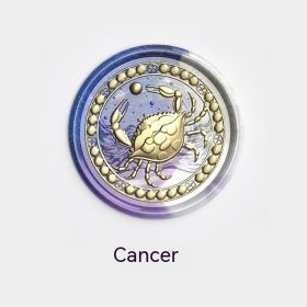 Embossed Twelve Constellation Scales Cancer Wax Seal (Option: Cancer)