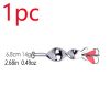 `1pc Spinner Spoon Fishing Lure; 10g 14g 21g 28g Fishing Lure Baits Treble Hook For Trout Pike Pesca; Fish Tackle