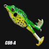 1pc Fishing Lures; Soft Frog Artificial Bait With Rotating Legs; Cool Fishing Hooks