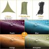 Waterproof Sunscreen Shelter Triangle Cover for Playground Outdoor