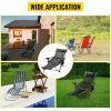 Folding Camp Chair 330 lbs Capacity w/ Footrest Mesh Lounge Chair, Cup Holder and Storage Bag