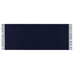 Fall Wraparound Full Body Scarf (Colors: Navy)