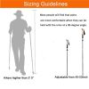 Camping & Hiking Adjustable Anti-Shock Hiking Walking Climbing Sticks